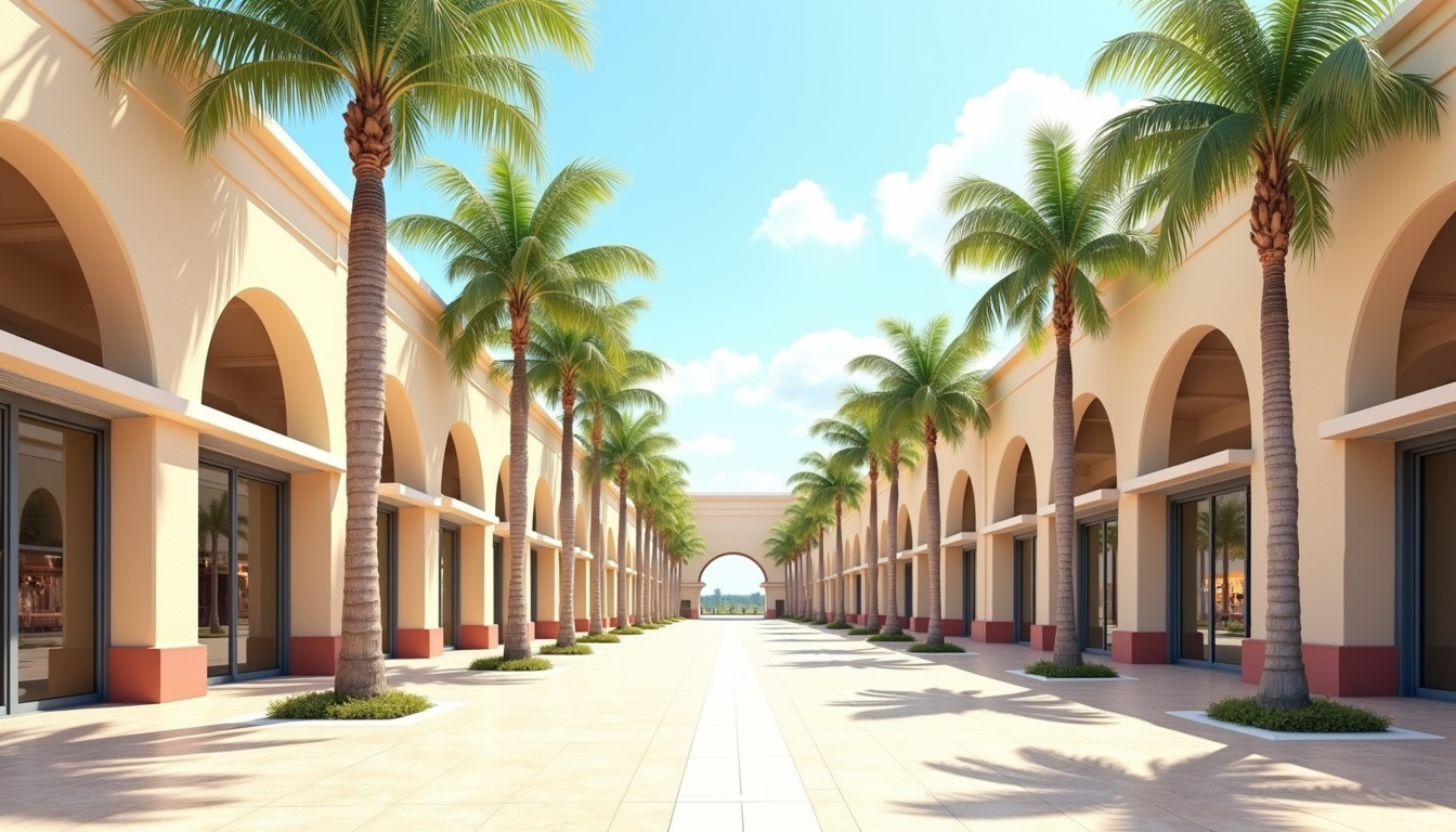 El Palmeral Einkaufszentrum Promenade
